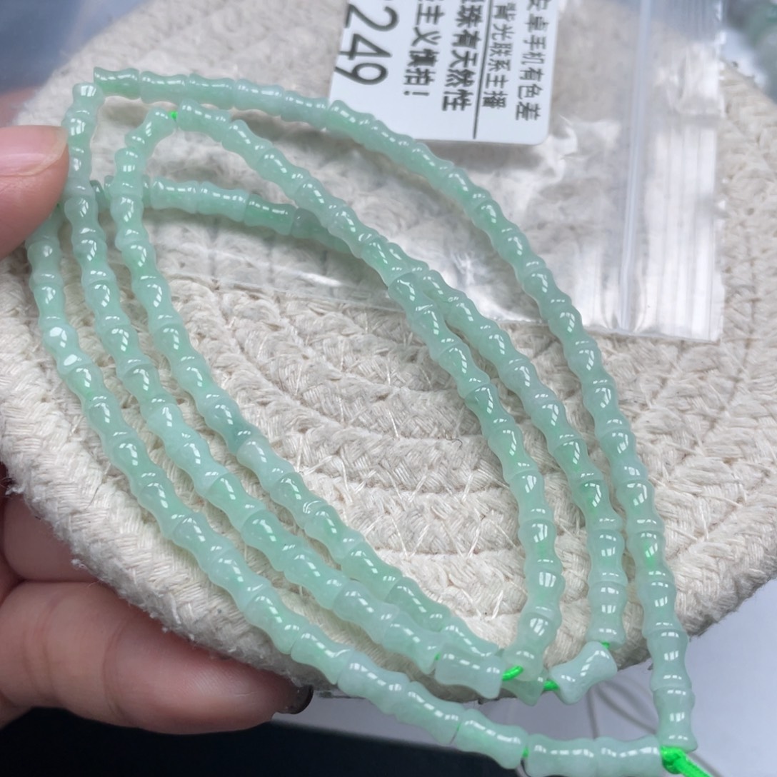 翡翠未镶嵌手链天然A货缅甸翡翠4