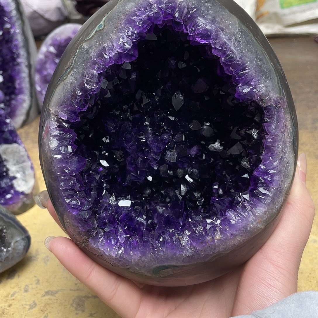 思***源未镶嵌大型摆件（非配饰）紫晶