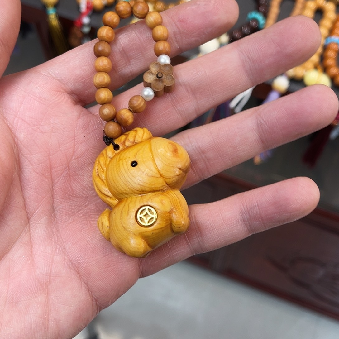 把件柏木（崖柏）纯天然崖柏手把件