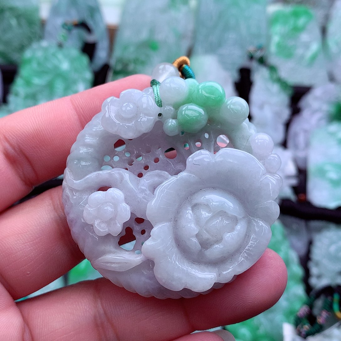 翡翠吊坠(不含链)未镶嵌