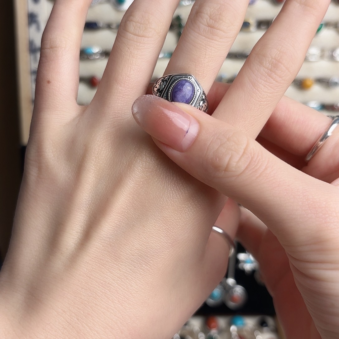925银925银紫戒指