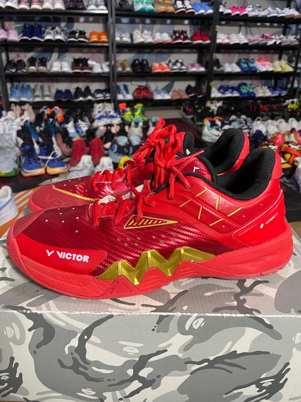 95新  44码280/VICTOR威克多 P8500二代 鹰爪系列 减震羽毛球鞋 