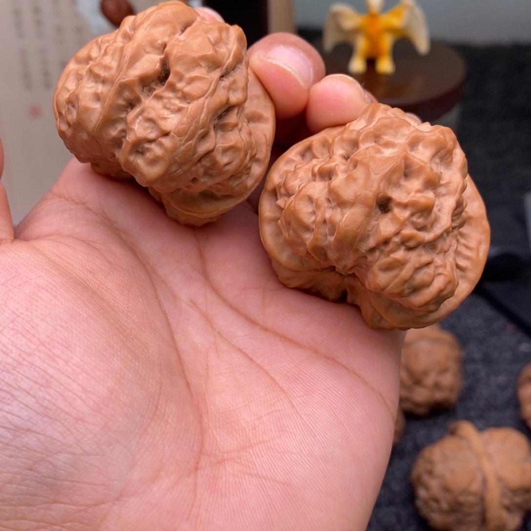 文玩核桃把件412蛤蟆头