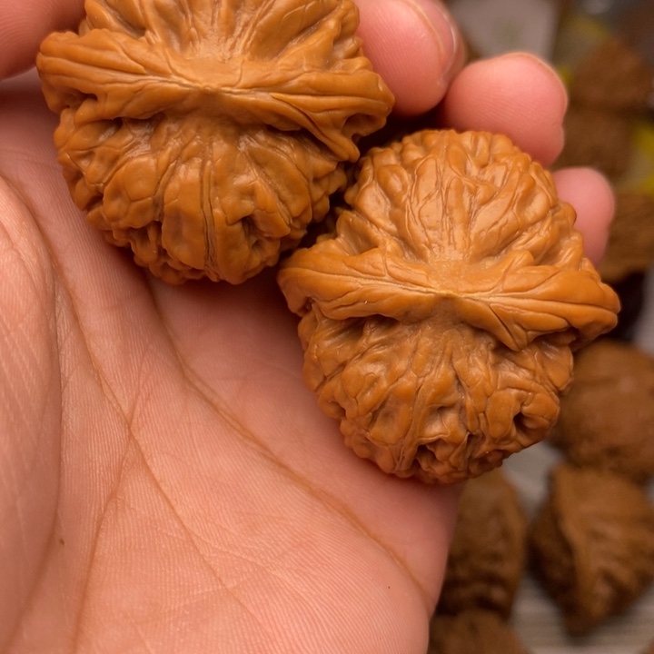 吊坠文玩核桃莲花