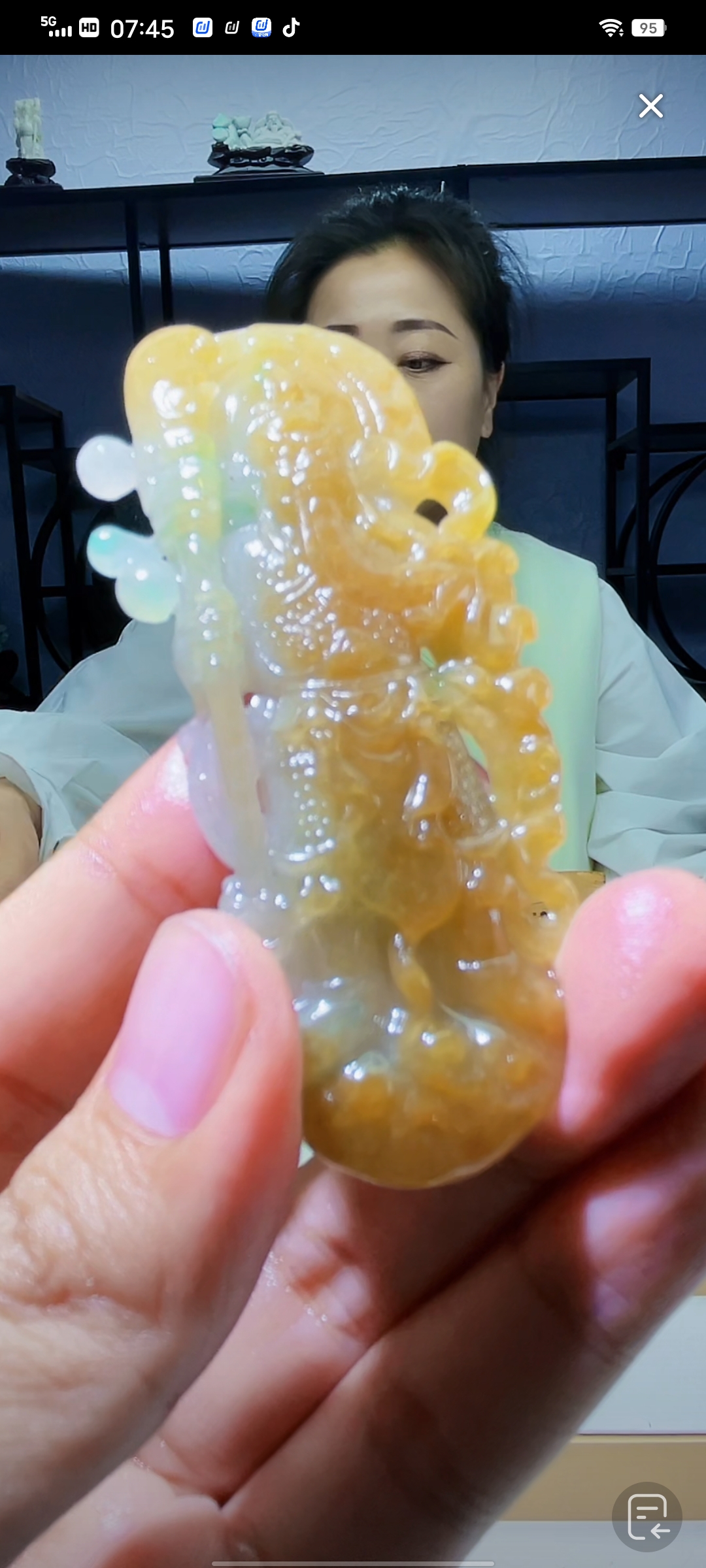 定制翡翠未镶嵌毛货02070045