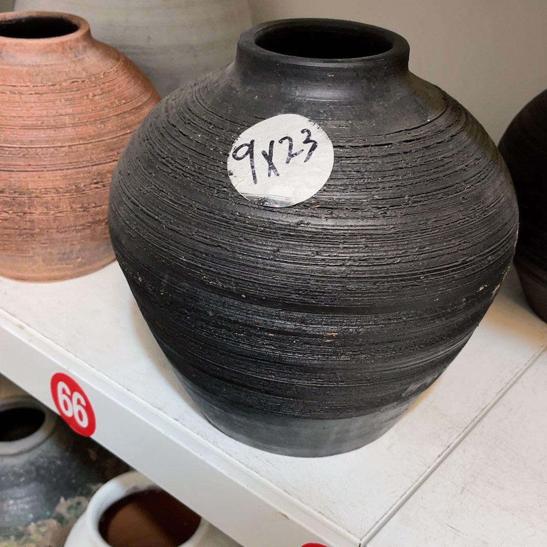 红陶无孔无孔口径9高度24