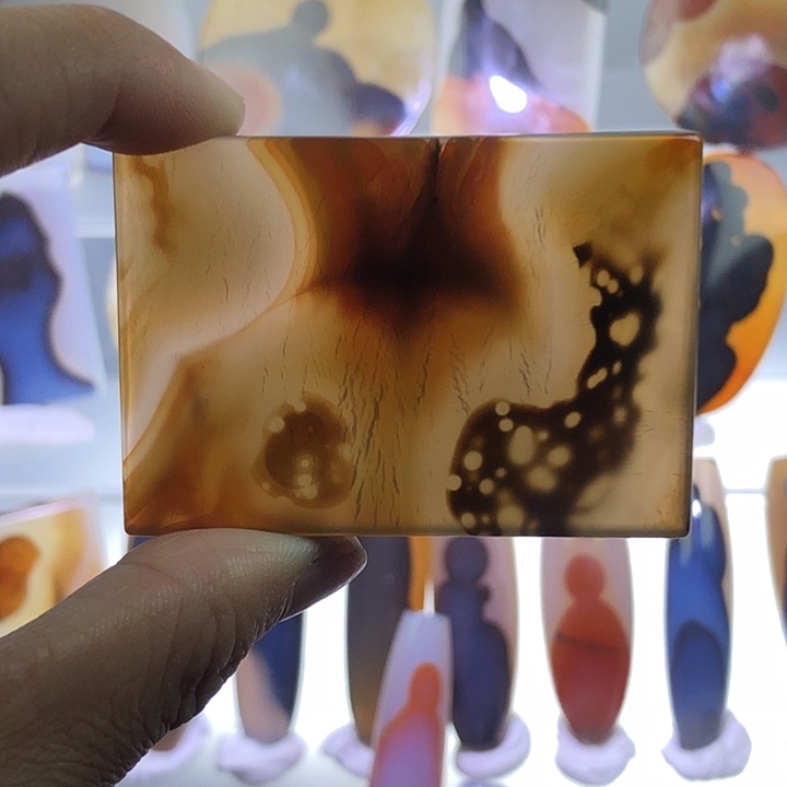 查罗石未镶嵌珠宝半成品45