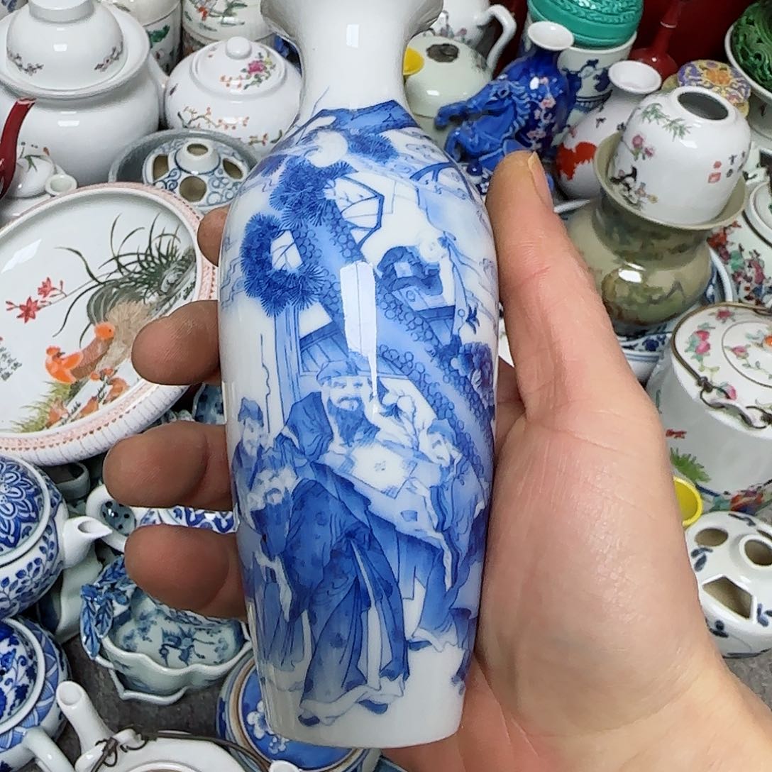 摆件瓷器的工艺技术水平