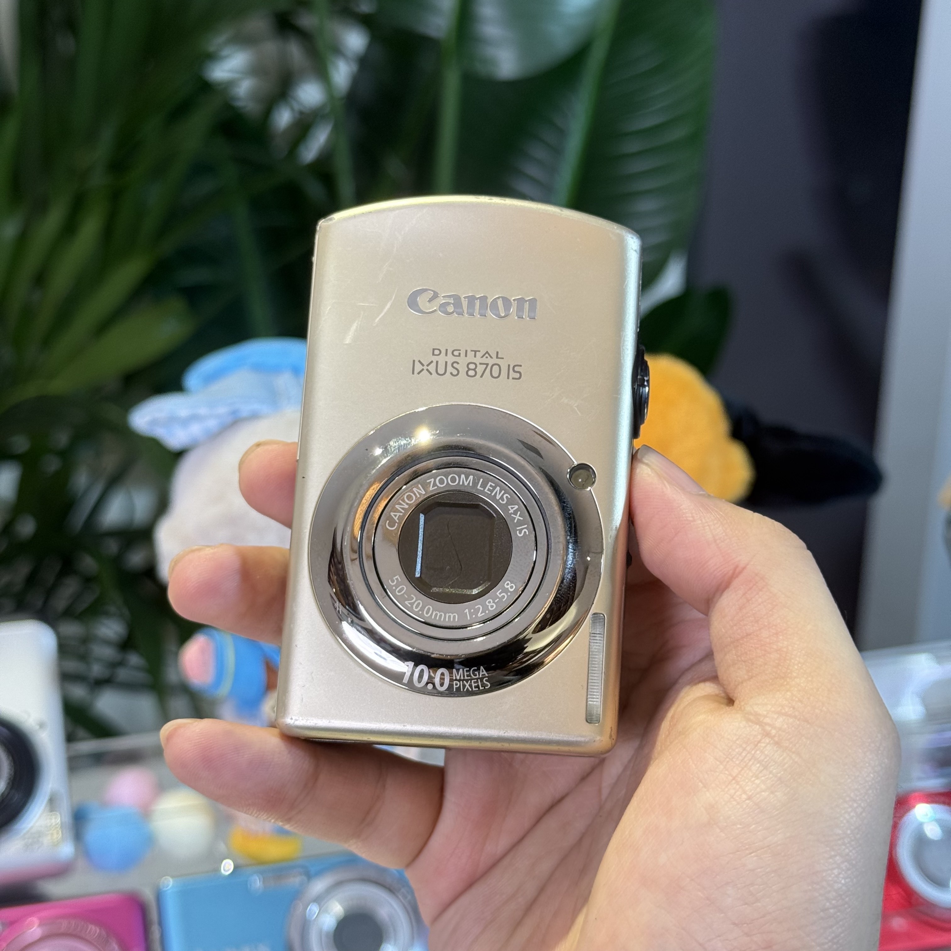 9新 Canon/佳能 佳能ixus870人像神器色彩感好滤镜多适新手带配件