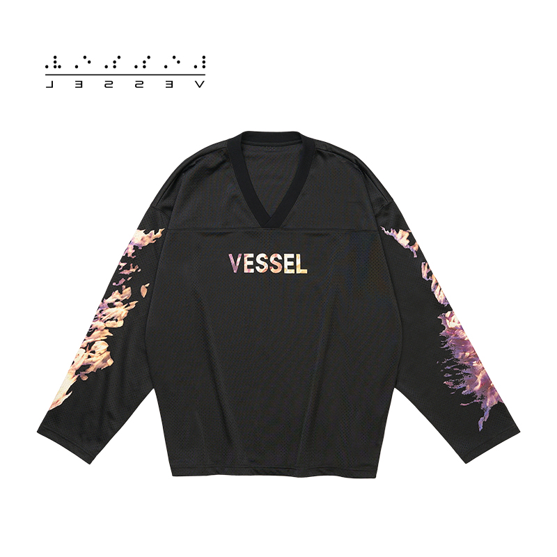 【直播专享】回到未来联名款火焰长袖T恤/短裤男女同款