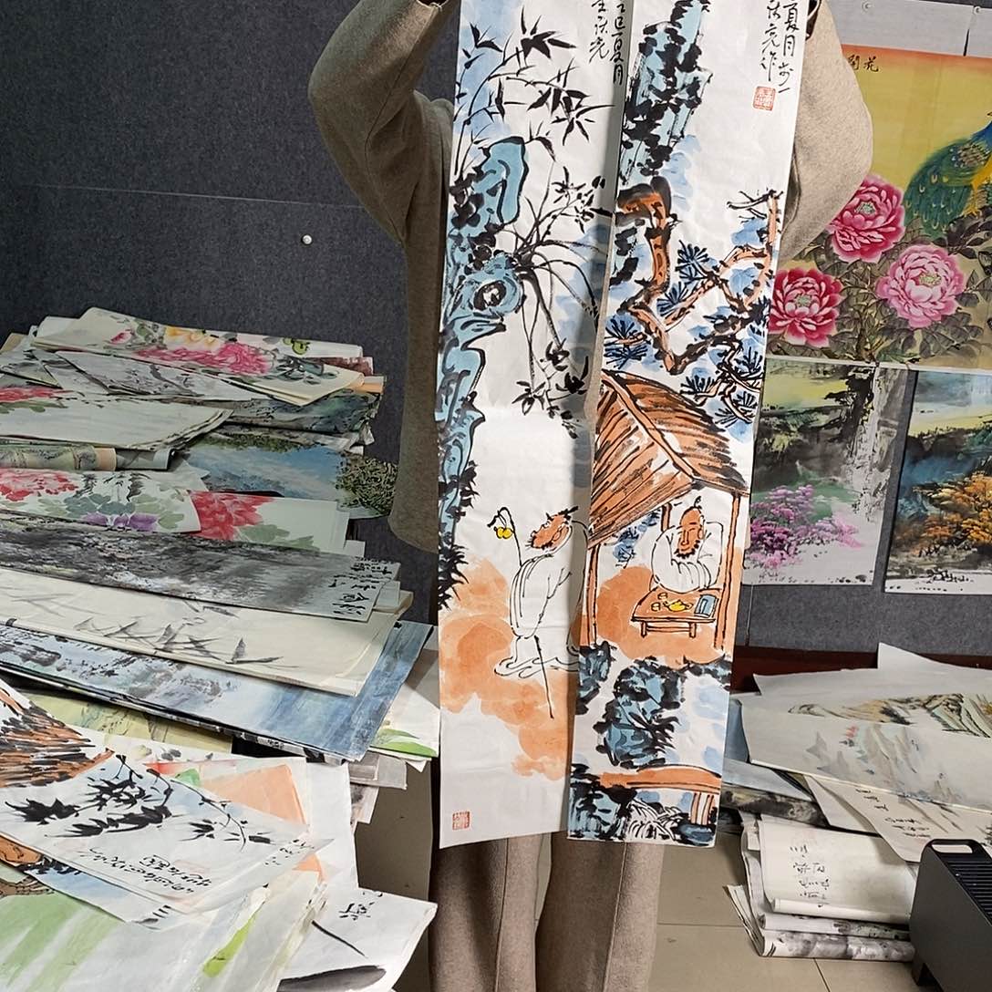 国画手写手绘国画作品104