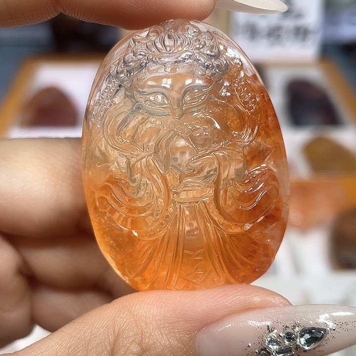 颈饰未镶嵌水晶天然