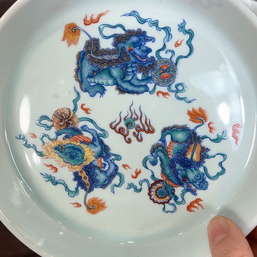 盖碗七景德镇的早高峰上