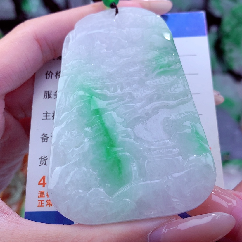 【闪购商品】翡翠颈饰未镶嵌挂件