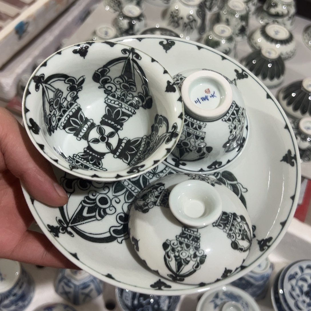 ****）摆件景德镇手工手绘陶瓷