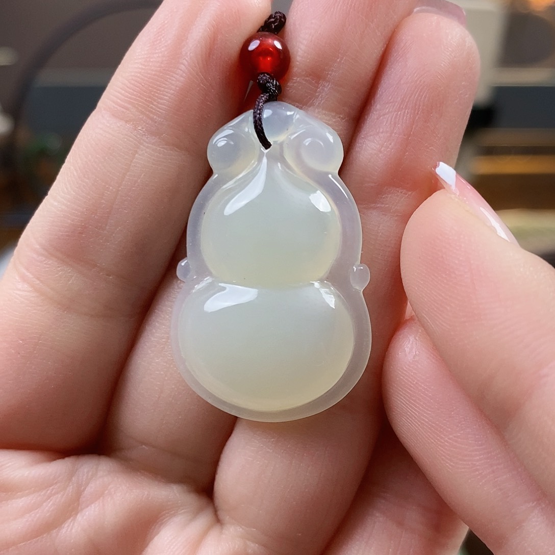 蛇纹石玉未镶嵌挂件贵*