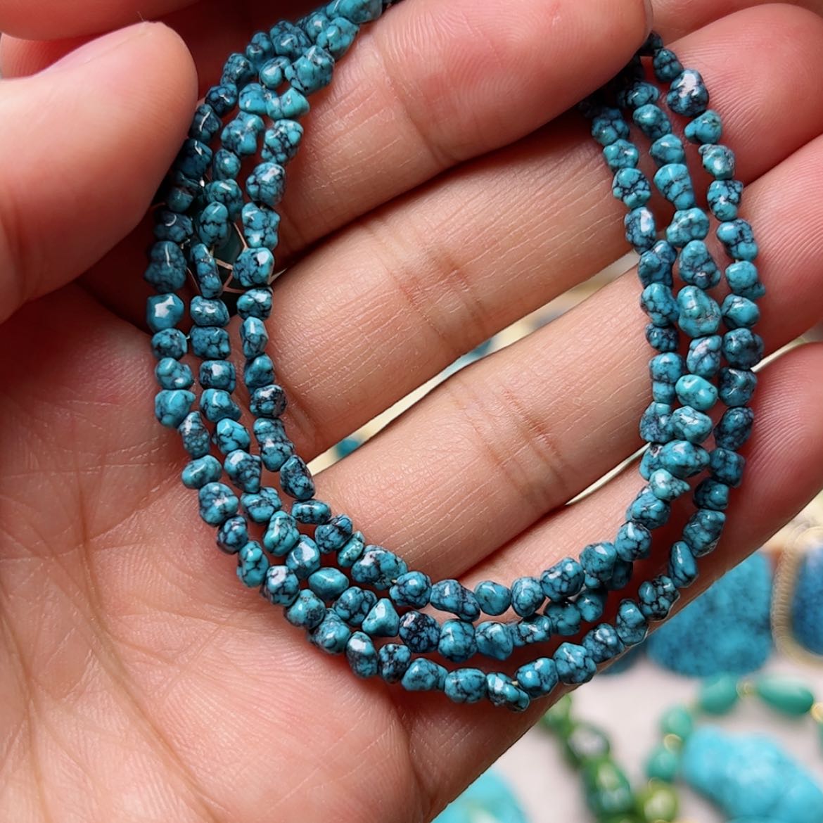 【闪购商品】绿松石珠宝奇石未镶嵌