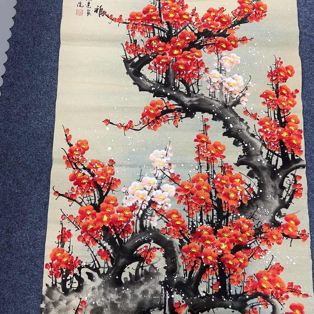 国画国画宣纸纯手绘作品