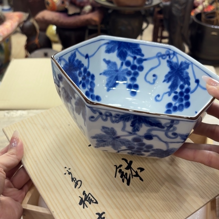 陶瓷古美术置物摆件