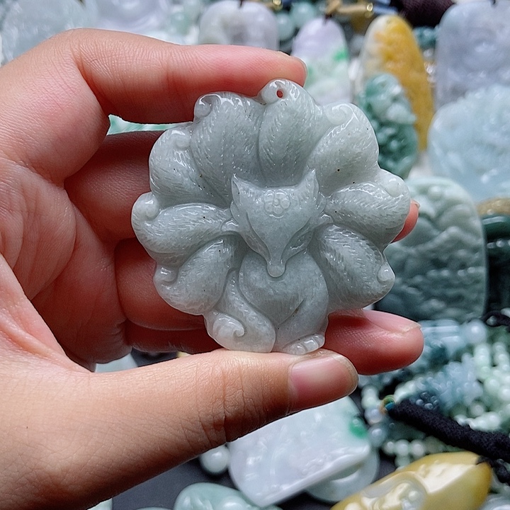 吊坠(不含链)未镶嵌翡翠1