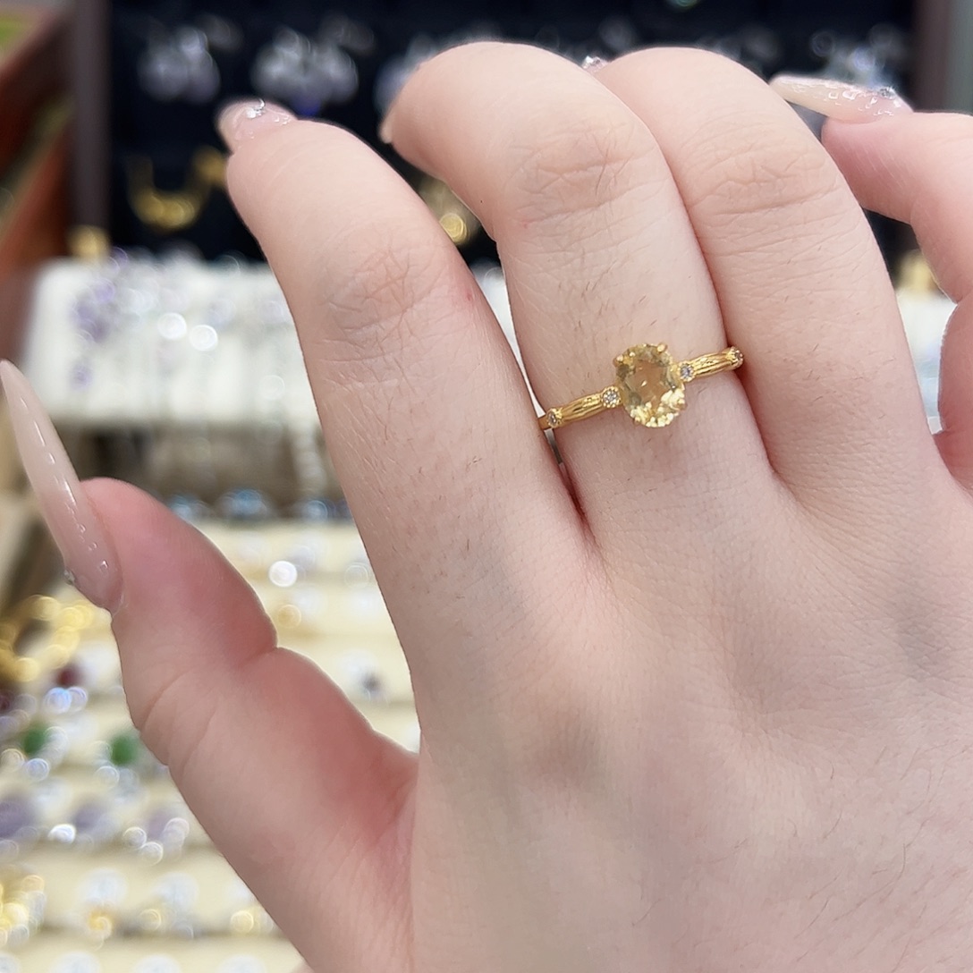 ****️银S925镶嵌戒指水晶