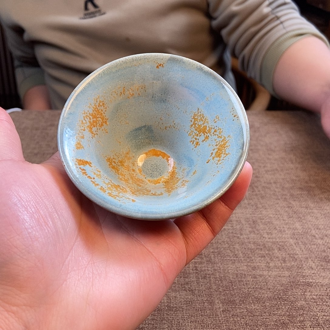 瓷片钧瓷主人杯杯