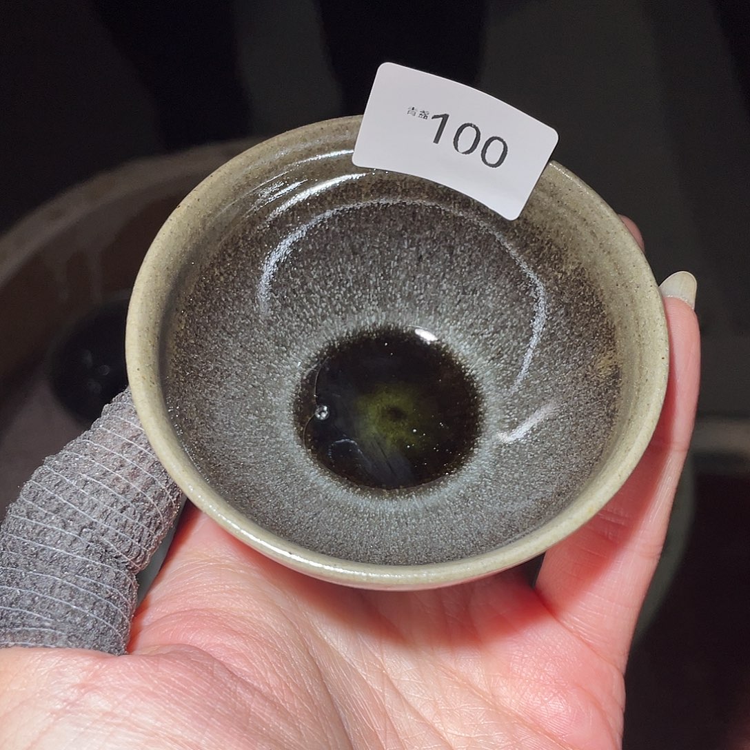茶盏100 福临号建盏薄胎柴烧微瑕