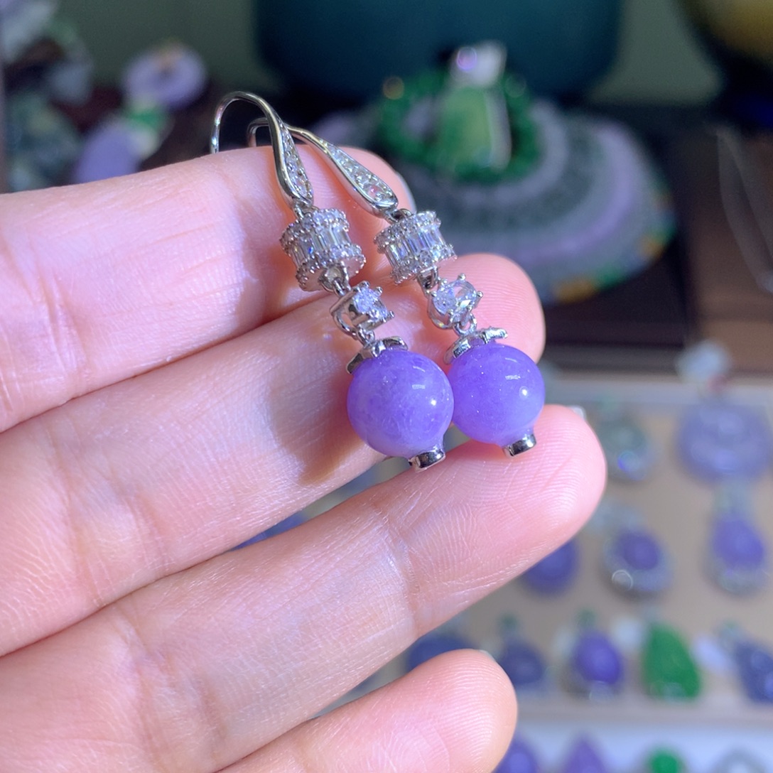 翡翠银S925镶嵌颈饰翡翠