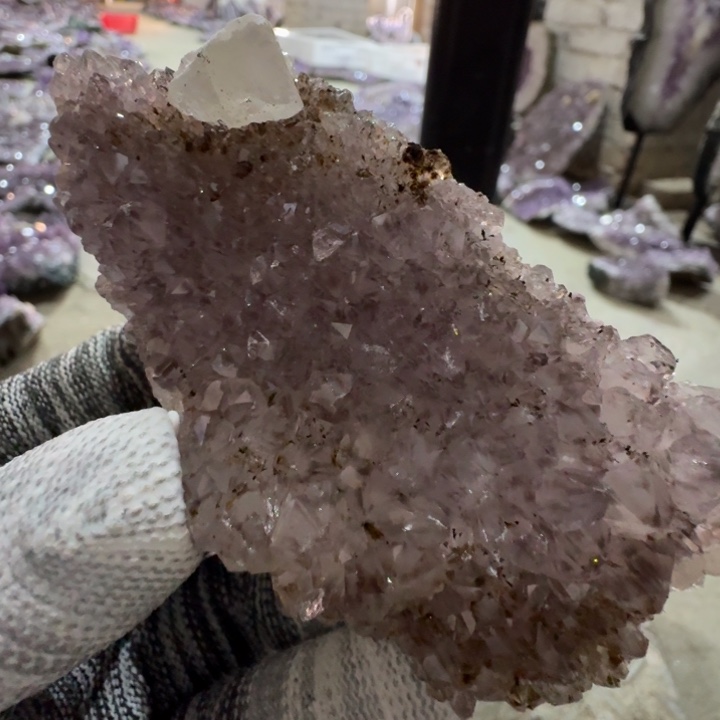 石材天然水晶摆件