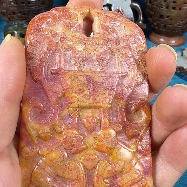 和田玉（糖玉）未镶嵌挂件