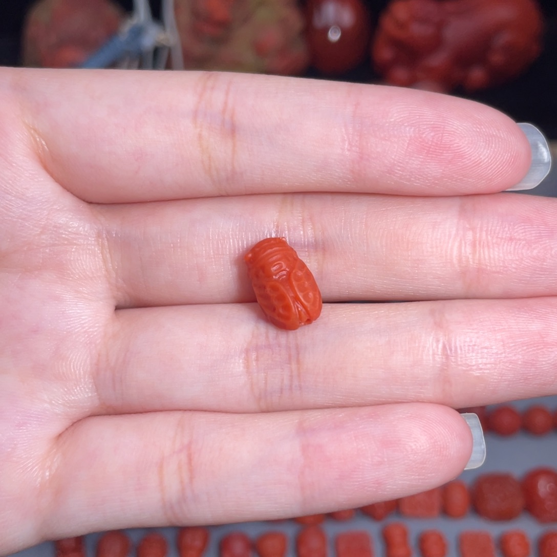 未镶嵌一鸣惊人7mm+南红玛瑙