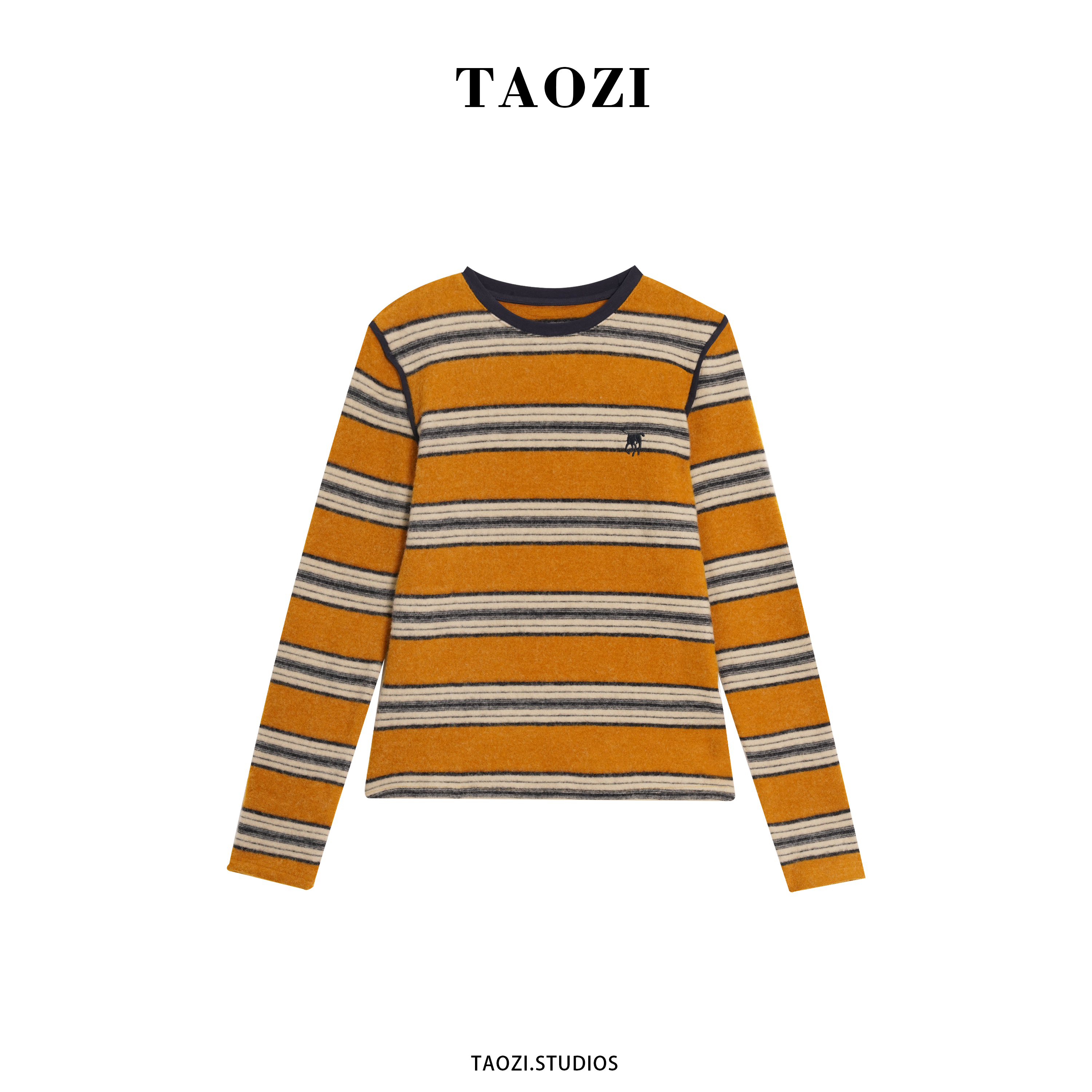 【1404】2025秋冬新款百搭简约时尚长袖上衣TZD215