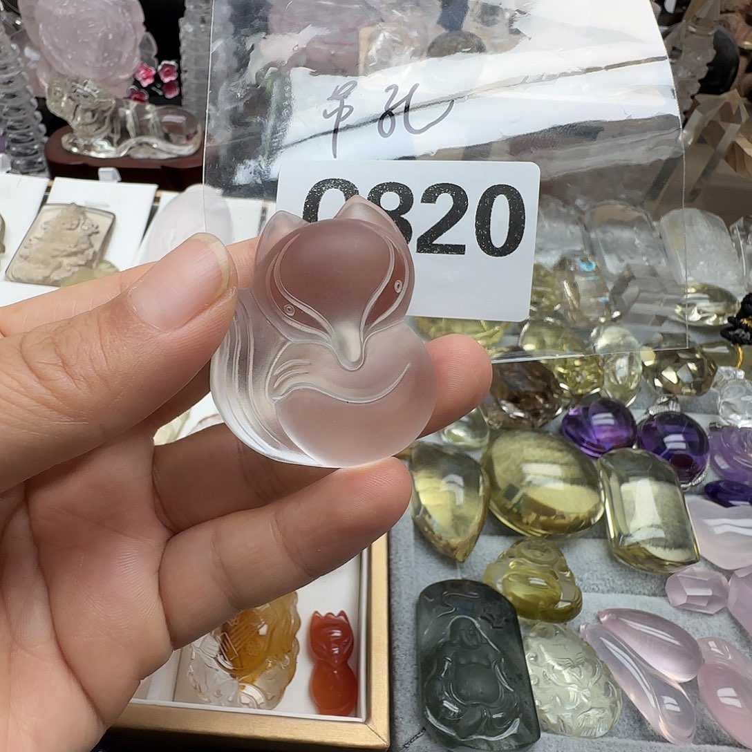 晓***君未镶嵌颈饰水晶水晶820