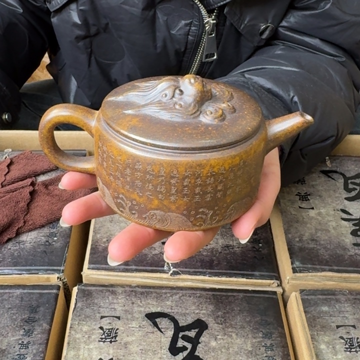 宜兴紫砂壶，现场开炸！