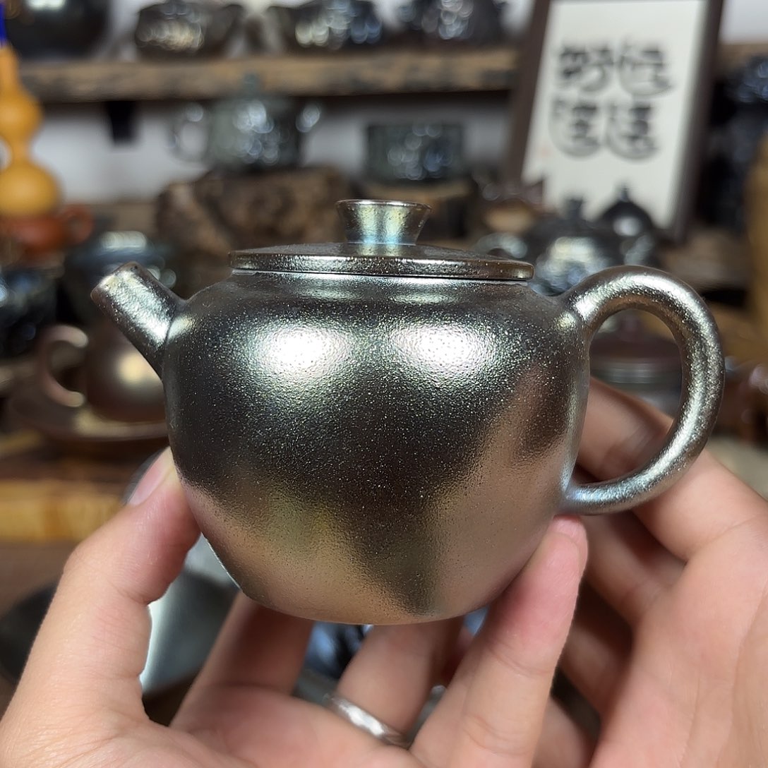 建水紫陶三木柴烧
