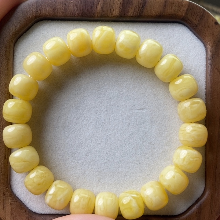 未镶嵌琥珀裸石蜜蜡10.4老型手串