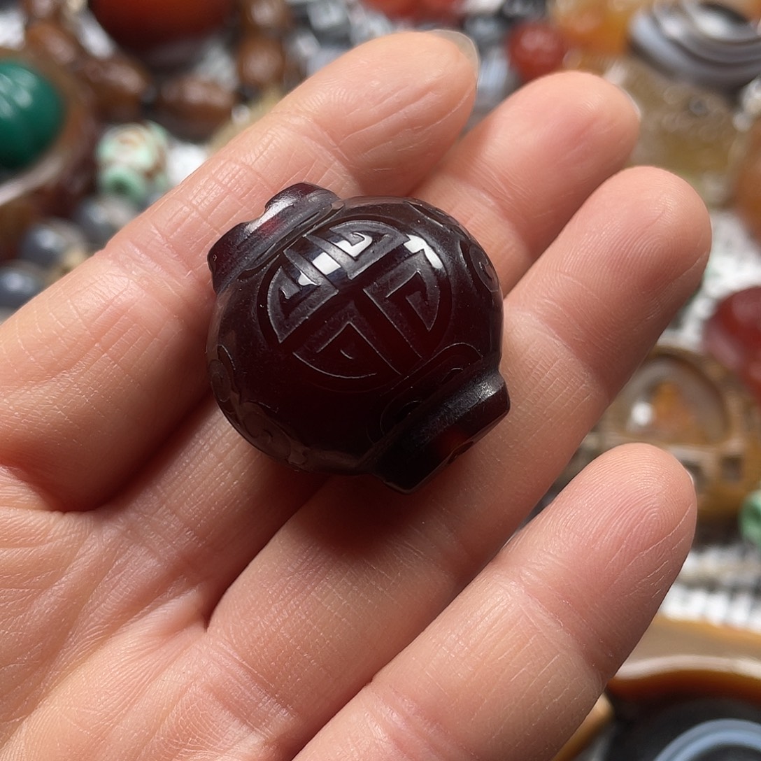 玛瑙/玉髓未镶嵌挂件