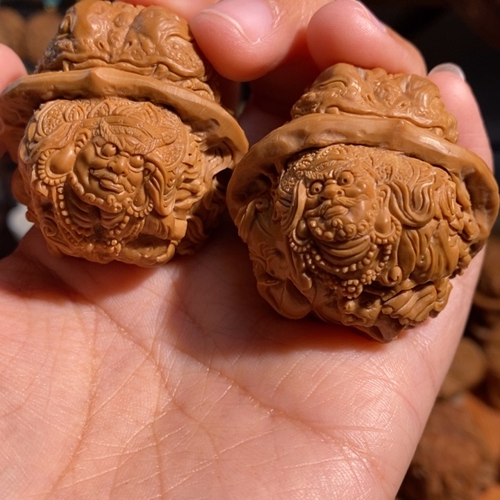 【闪购商品】核桃手串/手链?***熙金蟾人物