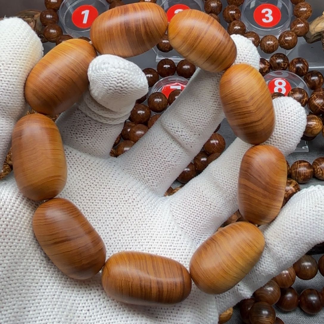 柏木（崖柏）太行崖柏陈化蚕丝纹黑油香料2.0随型