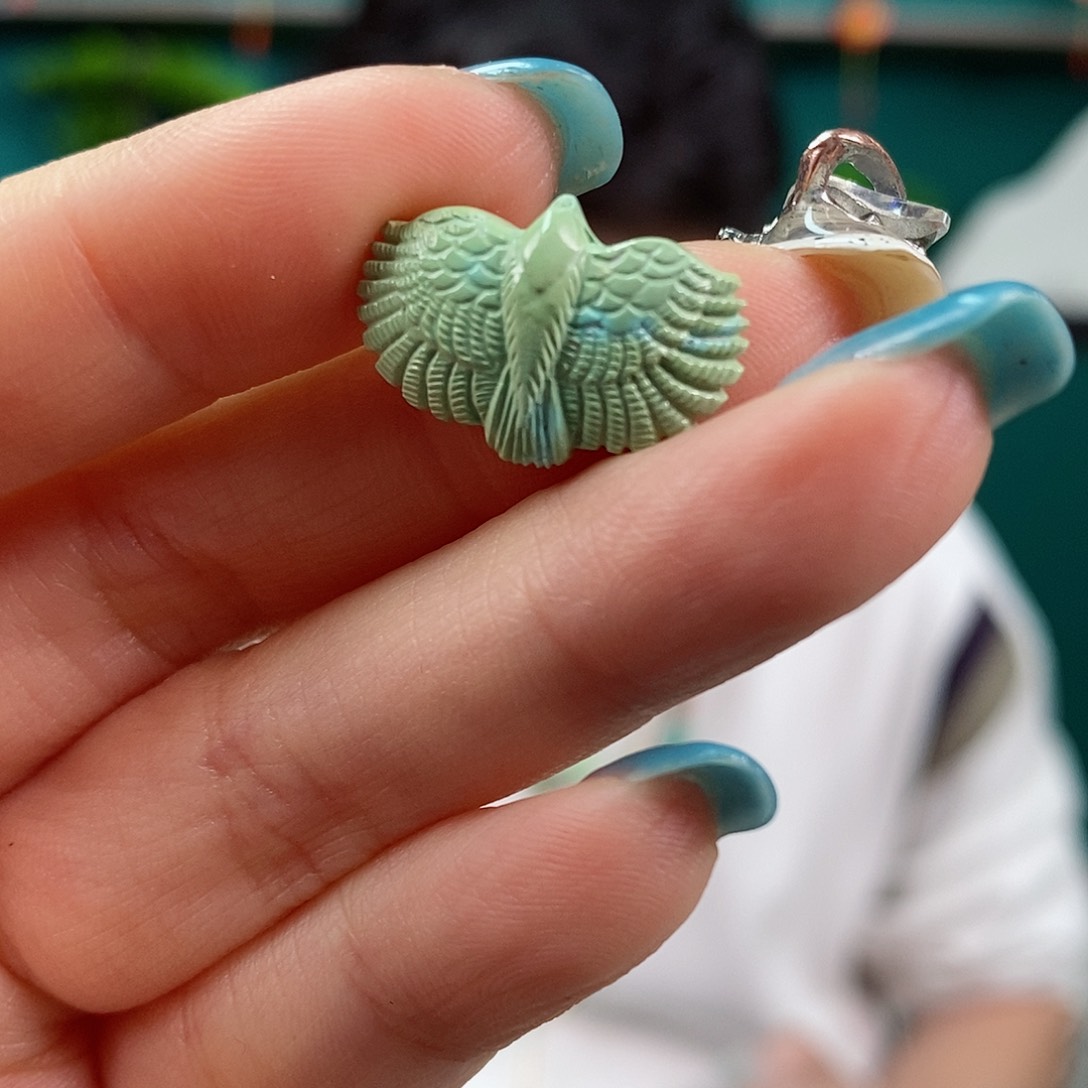 绿松石珠宝奇石未镶嵌