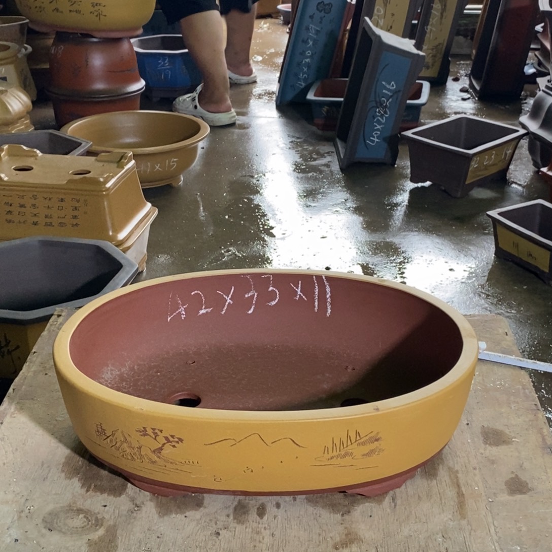 紫砂花盆紫砂紫砂