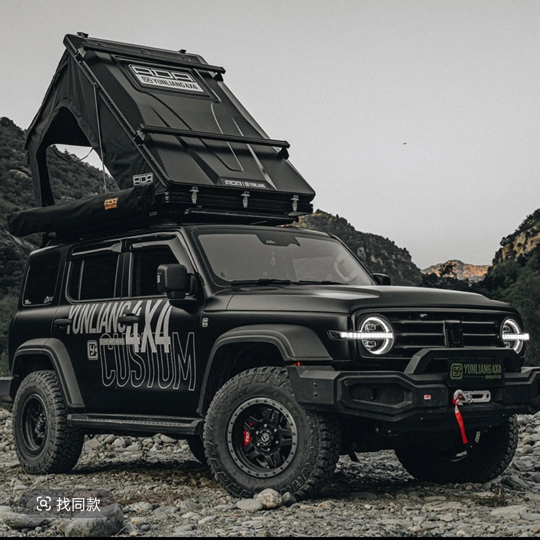 运良改装ADA荒野星空款车顶帐篷越野露宿防虫蚁野外露营装备户外