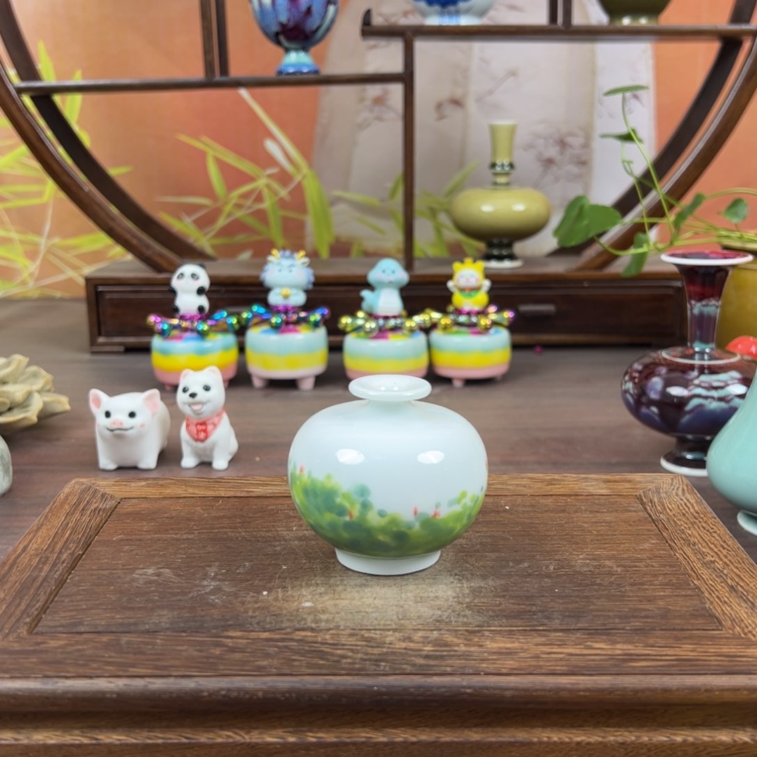 摆件景德镇瓷器展在陶瓷