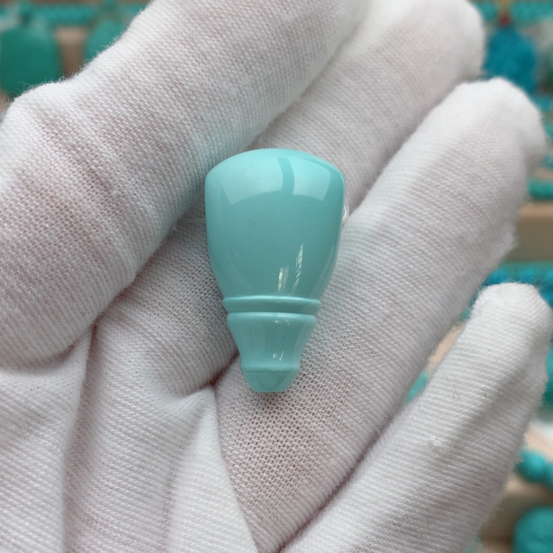 绿松石未镶嵌珠宝奇石15.5mm