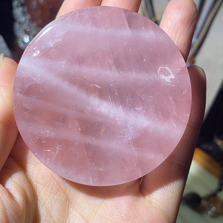 珠宝半成品黄晶未镶嵌