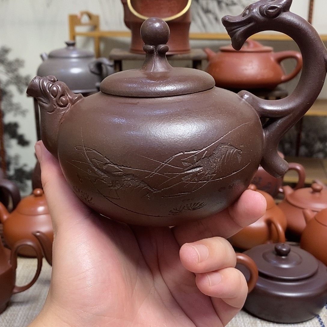 人***。茶壶紫砂宜兴紫砂