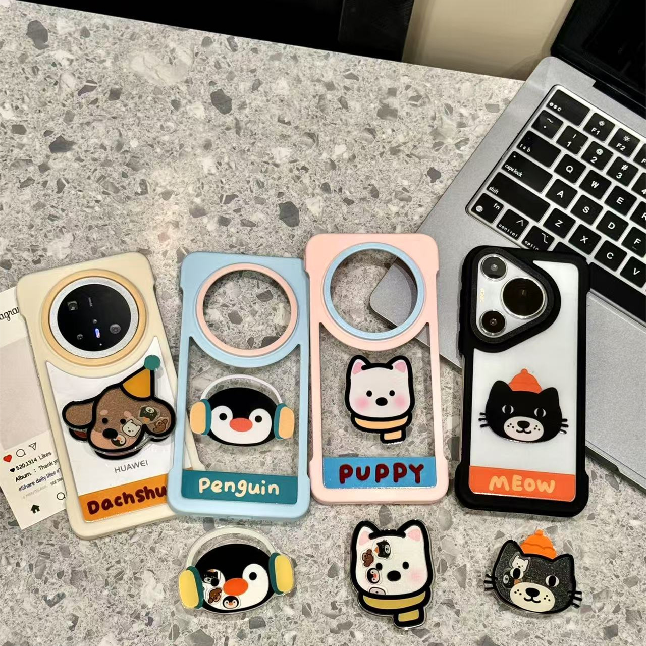 适用华为mate70pro手机壳苹果16pro可爱jellycat西高地修勾mate60