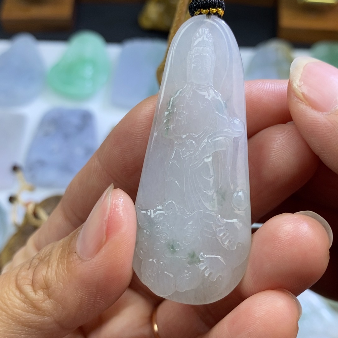 定制翡翠未镶嵌文珠