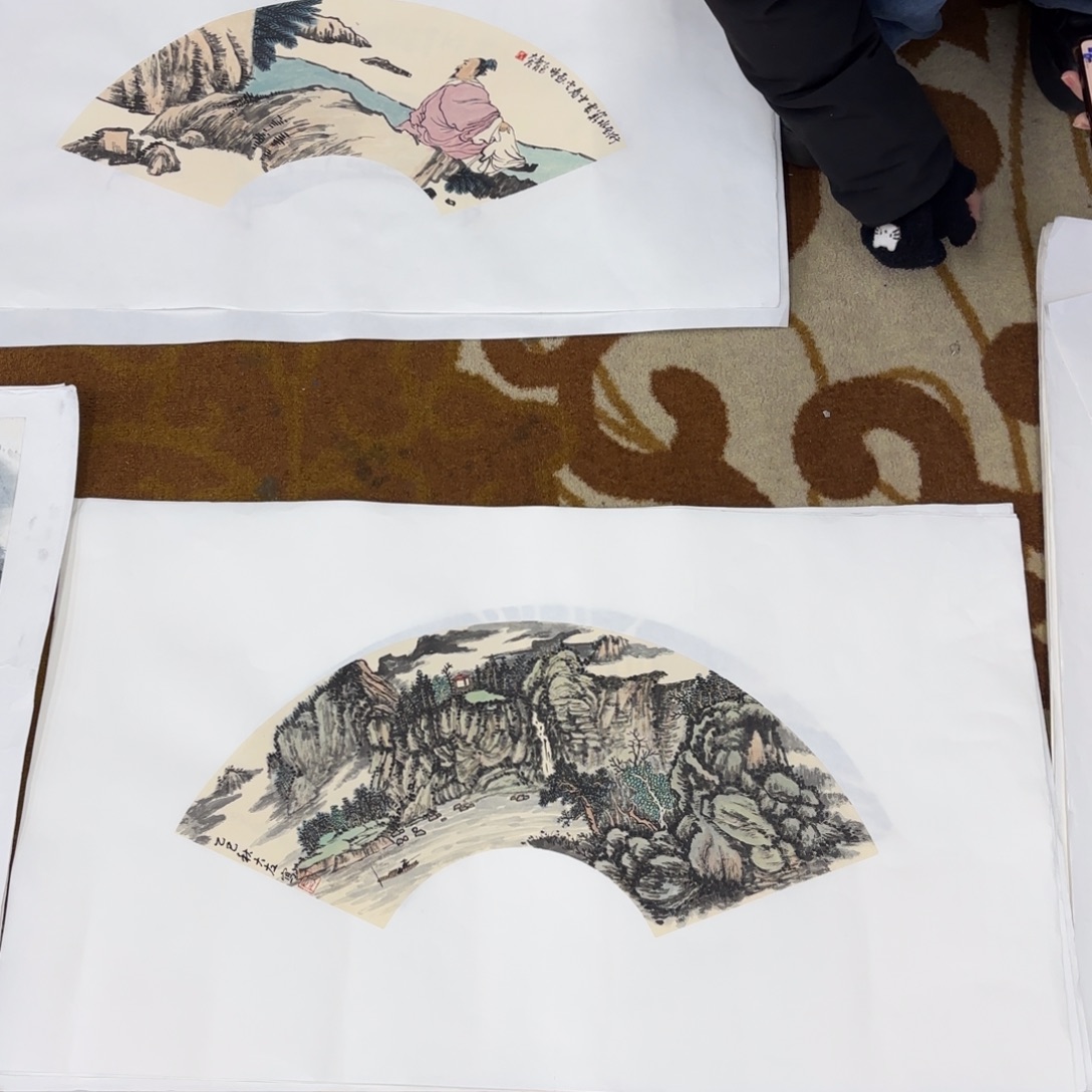 国画左庭强李欣李欣主播