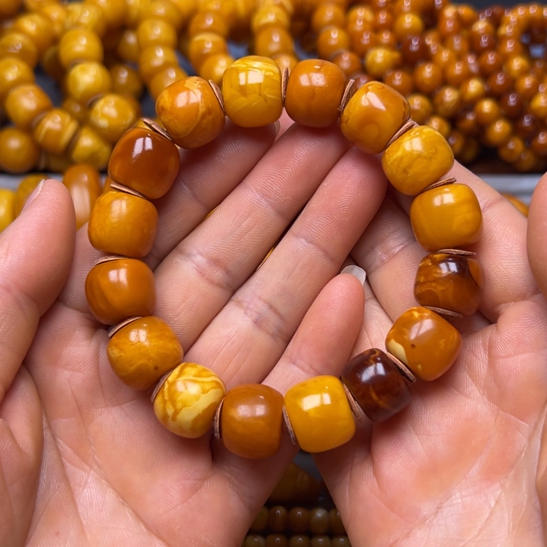 琥珀未镶嵌吊坠(不含链)